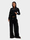 Sweatpants Flared Black