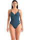 Sport Badeanzug Navy Blau