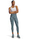 Training Damen Gekürzte Leggings Blau