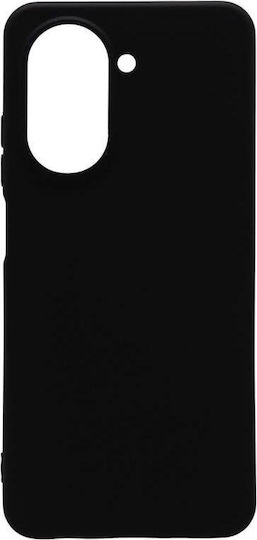 iNOS S-cover Umschlag Rückseite Silikon Schwarz (Redmi A5)