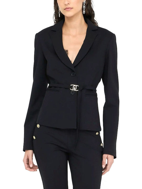 Liu Jo Women's Waisted Blazer Black