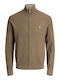 Men's Knitted Cardigan Stone Gray