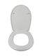 EVIOP Bakelite Toilet Seat White