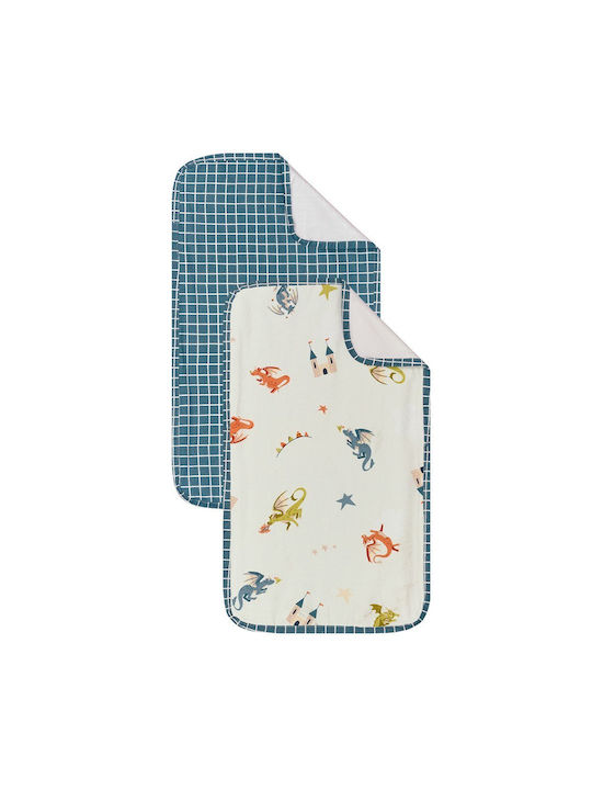 Kentia Poldo Baby Burp Cloth Multicolour 72x42c...