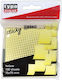 Typotrust Künstliche Notizblöcke Gelbe Aufkleber 100 Blätter 75x75mm Ts75075-05