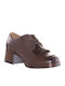 Damen Oxfords in Braun Farbe