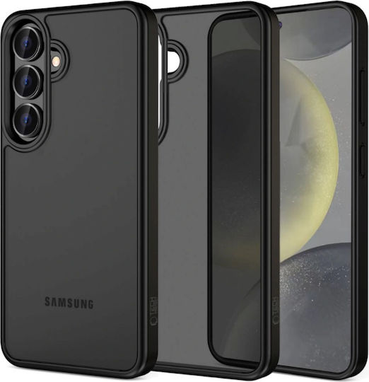Tech-Protect Magmat Back Cover Silicone / Plastic Black (Galaxy S25 FE)