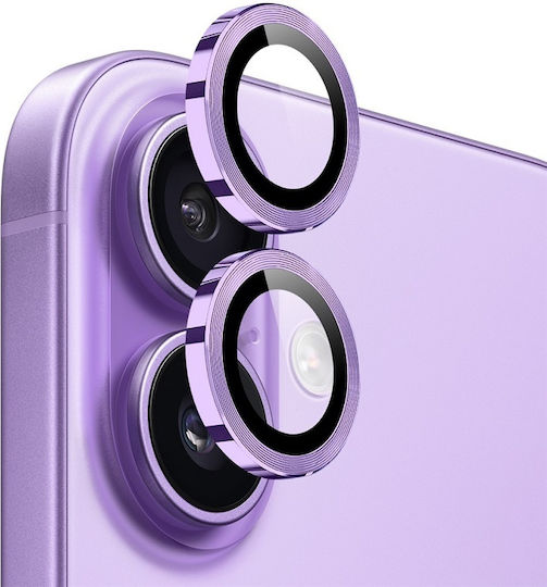 Προστασία Προστασία Κάμερας Tempered Glass Μωβ για το iPhone 17