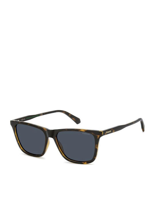 Polaroid Herren Sonnenbrille mit Braun Schildkr...