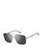 Polaroid Men's Sunglasses with Gray Metal Frame and Gray Lens PLD4192/G KJ1/EX