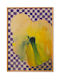 Πόστερ Flower Checks 02 Κίτρινο Μωβ 30 X 40 Paper Collective
