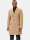 Herren Mantel Beige
