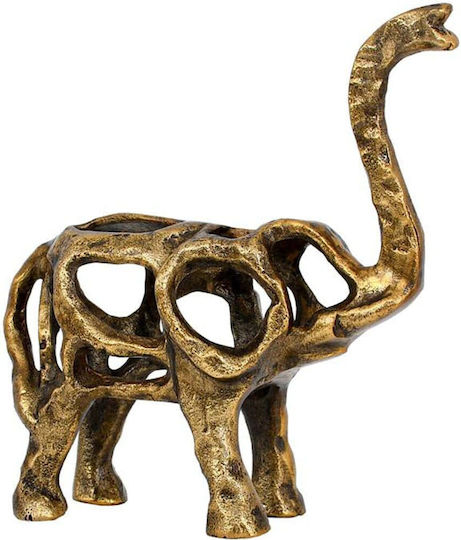 Fylliana Decorative Elephant made of Metal Fl77515 28x8x25cm 1pcs