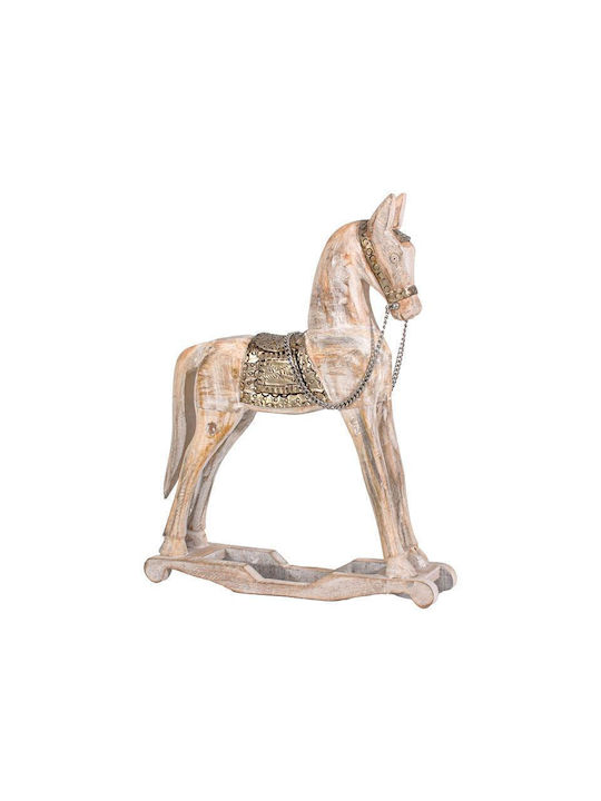 Fylliana Decorative Horse made of Wood Fl6561 38x9x46cm 1pcs