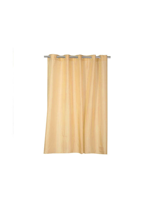 Nef-Nef Homeware Shower Shower Curtain 180x200cm Yellow
