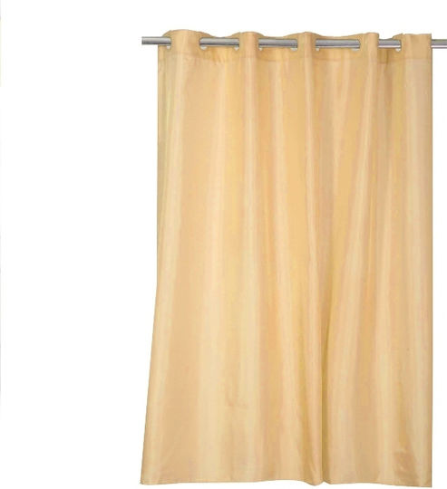 Nef-Nef Homeware Shower Κουρτίνα Μπάνιου 180x200cm Yellow