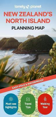 Lonely Planet New Zealand's North Island Planning Map - Lonely Planet Global Limited - Sheet Map, Folded