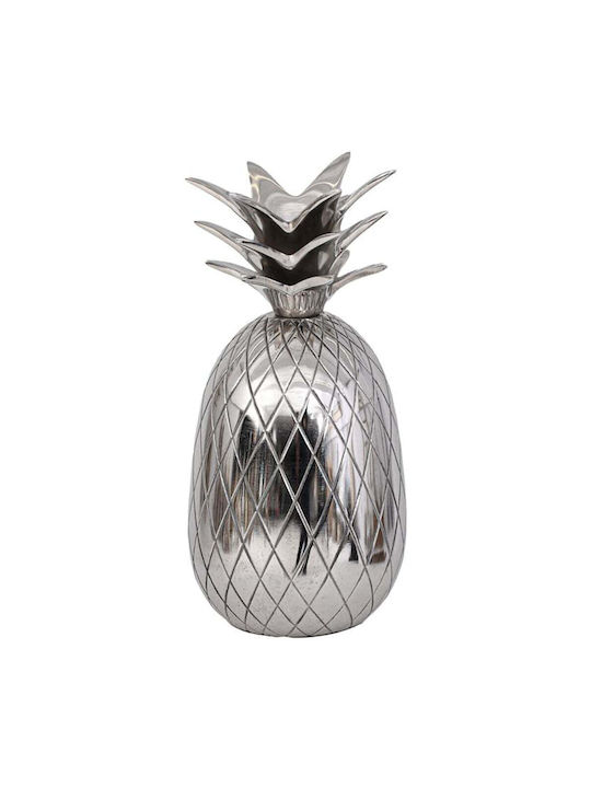 Metallic Decorative Fylliana Pineapple Nickel Color 10x10x21cm