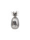Метално Декоративно Fylliana Pineapple Никел Цвят 9x9x17см