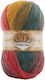 Alize Angora Gold Mixed Yellow Red Green 100m 5...