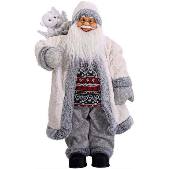 Dekorativer Weihnachtsmann Weiß