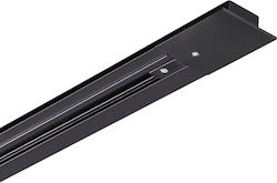 Recessed Rail Single-phase Black 100cm Link Mono 342818 Ideal Lux 342818