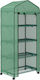 Outsunny 845-228V05GN Greenhouse Type House with Shelves 0.69x0.5x1.65m