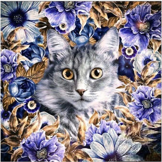 Set Mosaik Mosaiksteine Typ Diamanten 5d Design Katze Diamantmalerei Aria Trade