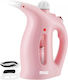 DSP KD1356 Kleiderdampfer Hand 800W mit Behälter 280ml Rosa