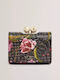 Large Leather Women's Wallet Classic Fuchsia