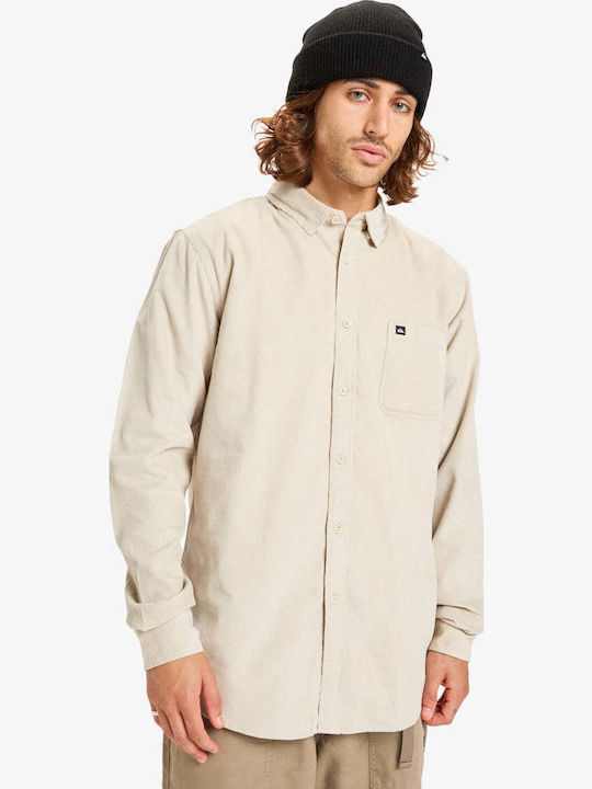 Quiksilver Smoke Trail Long-sleeved Corduroy Sh...