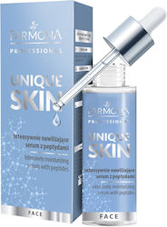 Farmona Unique Skin Moisturizing Serum Face with Peptides 30ml Farmona Unique Skin Moisturizing Serum Face with Peptides 30ml
