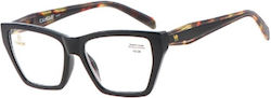 Sales Pharma 7234 Ochelari De Citit Pentru Femei +3.50 În Culoare Neagră