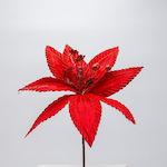 Red Flower Subtle Glitter Line 30x20cm 600-47599