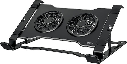 NOD Ultra Cooling Pad για Laptop έως 17.3" με 2 Ανεμιστήρες