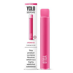 Yolo Lychee Ice 20mg 2ml Καφέ Yolo Lychee Ice 20mg 2ml Καφέ