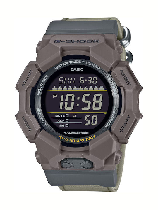 Casio Casio G-shock Ceas cu Baterie cu Curea Textilă Casio Casio G-shock Ceas cu Baterie cu Curea Textilă