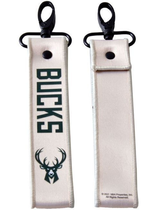 Κορδονι Καρπου Lanyard Nba Milwaukee Bucks Cream