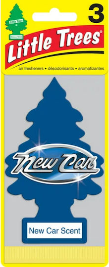 Little Trees Car Air Freshener Tab Pendand New Car 3pcs
