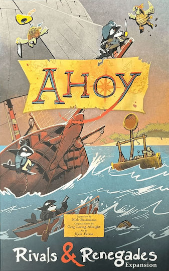 Game Expansion Ahoy Rivals & Renegades for 2-4 Players 14+ Years Old (EN) Leder Games