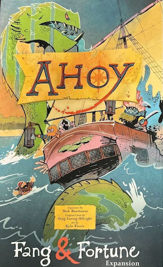 Επέκταση Παιχνιδιού Ahoy: Fang & Fortune για 3-4 Παίκτες 14+ Ετών (EN) Leder Games