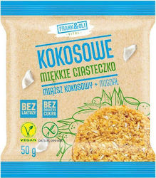 Frank&Oli Kekse Haferflocken Mit Chips Kokosnuss- und Mandelgeschmack Zuckerfrei 1Stück 50gr Frank&Oli Kekse Haferflocken Mit Chips Kokosnuss- und Mandelgeschmack Zuckerfrei 1Stück 50gr