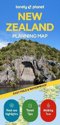 Lonely Planet New Zealand Planning Map - Lonely Planet Global Limited - Sheet Map, Folded