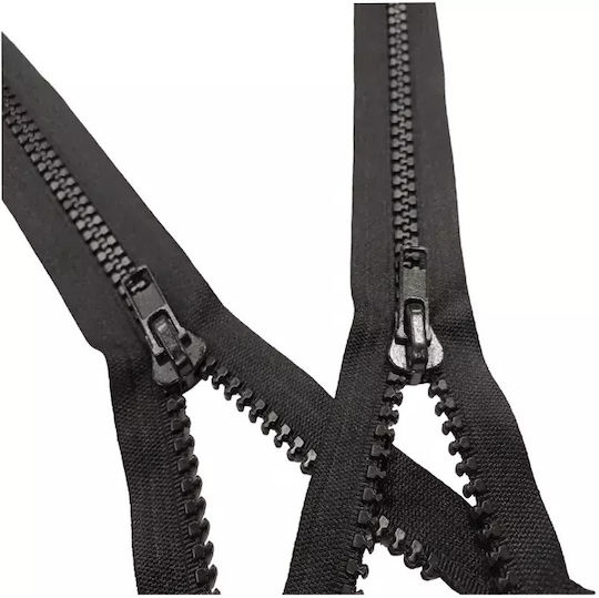 Reißverschluss Korkähnlich Riri 65cm Länge Trennbar Nr.10 Schwarz 1 Stück