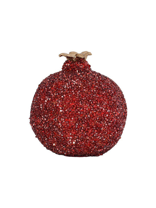 Fylliana Fl25068 Handmade Tabletop Lucky Charm Pomegranate Red Ceramic 11x11cm 1pcs