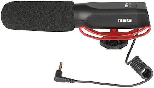 Meike MK-MP2 Microfon Condensator 3.5mm Montat pe amortizoare pentru Cameră