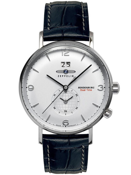 Zeppelin Mens Ανδρικό Ρολόι 40mm Μπαταρίας με Μ...