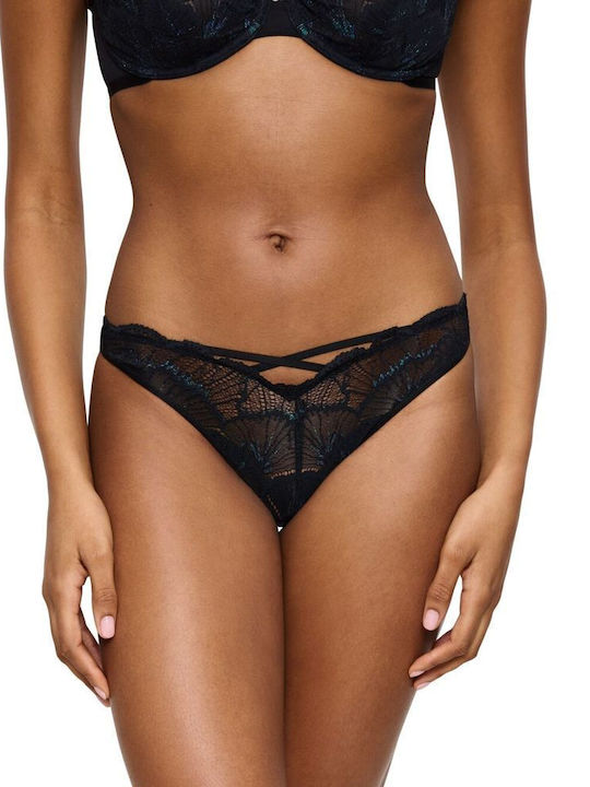 Triumph Palina Γυναικείο String Μαύρο