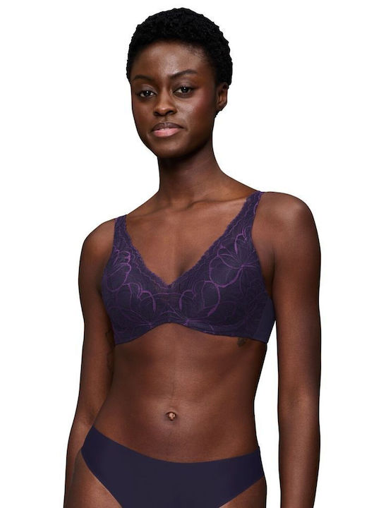 Triumph Body Make-up Illusion Bra Dark Blue/Purple