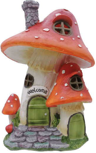 Romvous Miniatură Decorativă Plastic 12x12x18cm 1buc